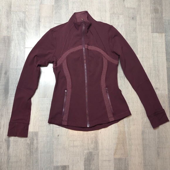 lululemon athletica Jackets & Blazers - Wine/Indigo/Plum  Define Lululemon jacket Sz 8